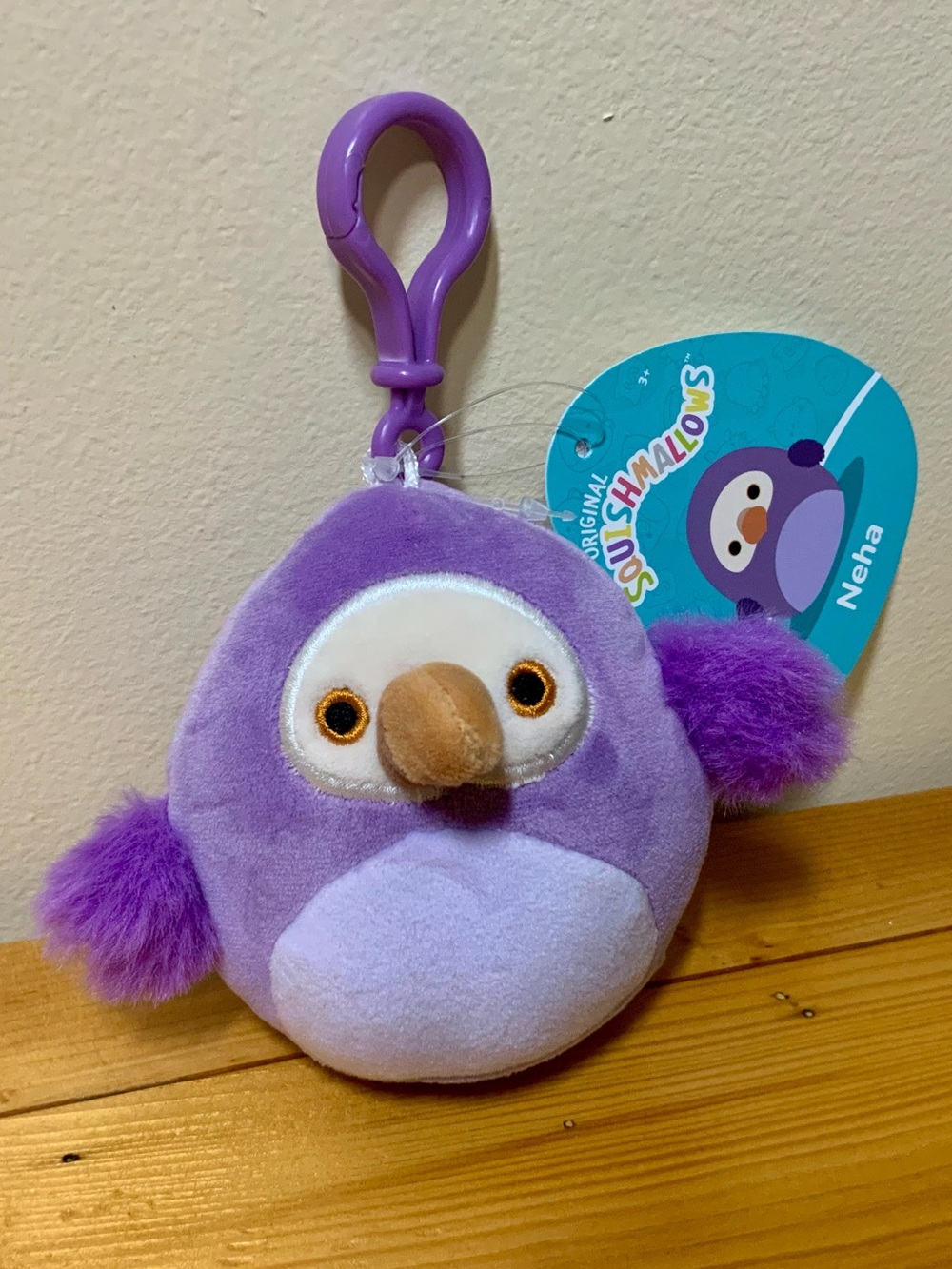 Bird Clip-On Squishmallow